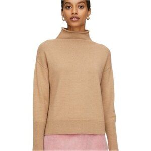 Aritzia Wilfred Tan Cyprie Wool Sweater - Medium